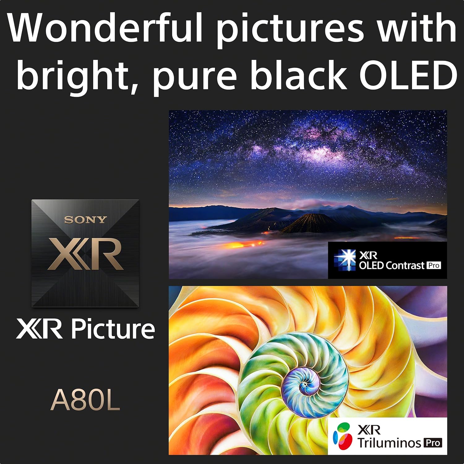 Sony Bravia XR-77A80L 77 Inch 4K Smart OLED Google TV Black - Image 9