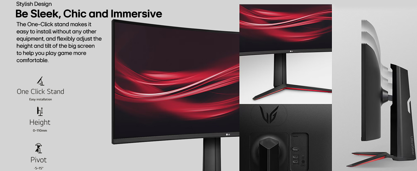UltraGear 21:9 Curved WQHD Gaming Monitor