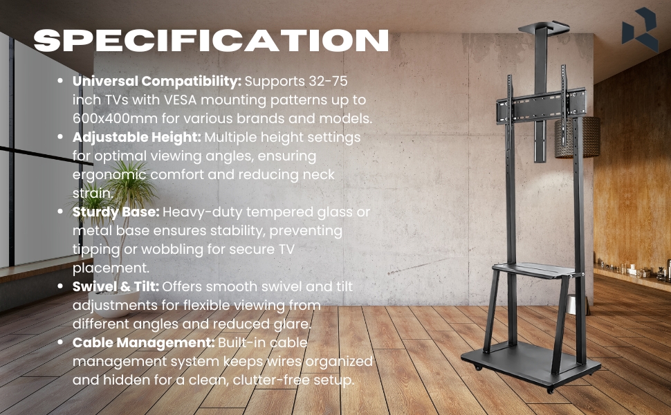 TV Trolley Stand Usage