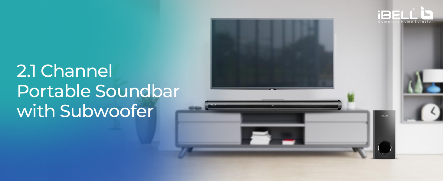 IBELL SONIC160 Bluetooth Sound Bar with Woofer