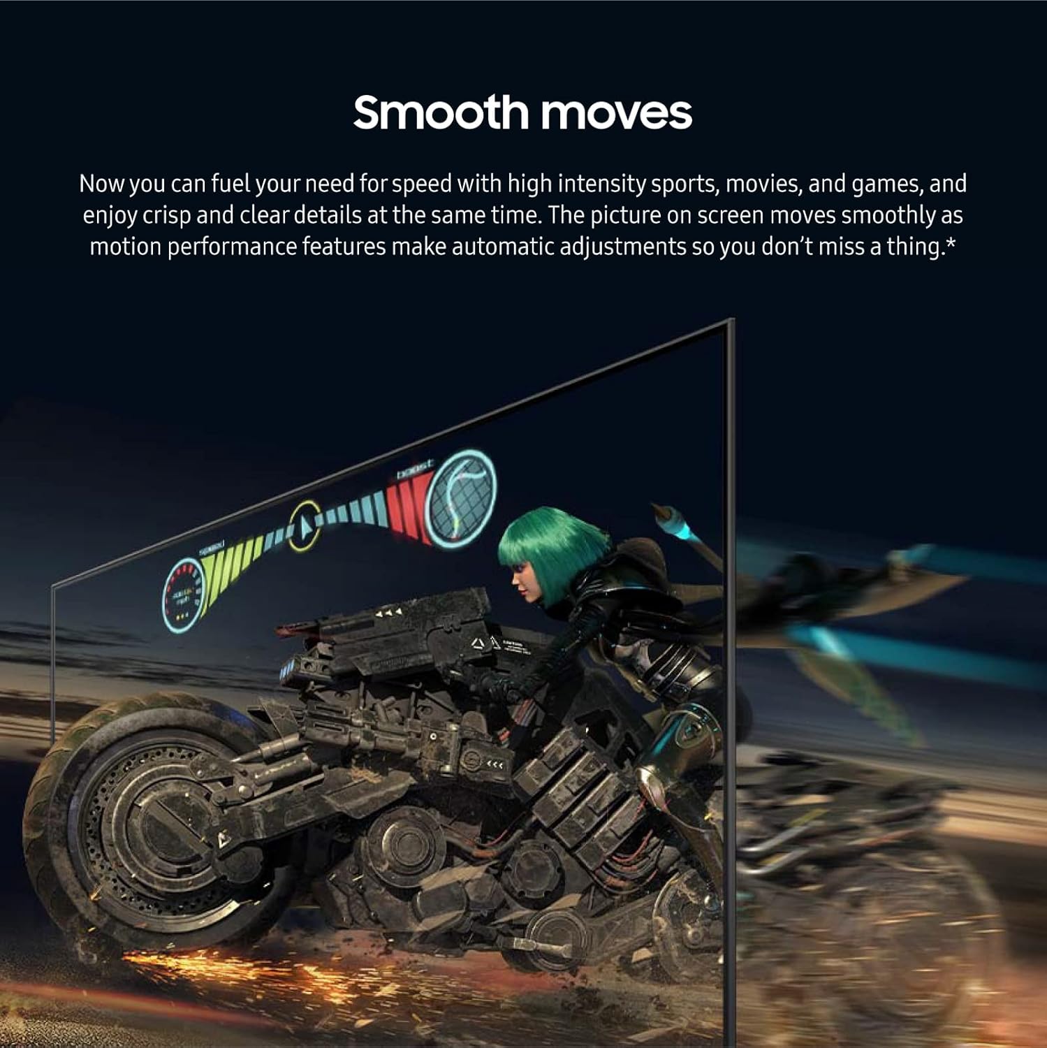 Samsung 50-Inch CU8000 UHD Smart TV PurColor Object Tracking Sound Lite Renewed - Image 2