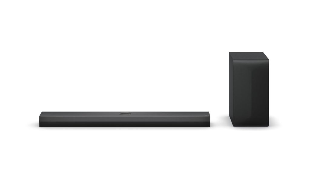 LG S70TY 400W 3.1.1 Channel Black Soundbar Dolby Atmos Center Up-Firing