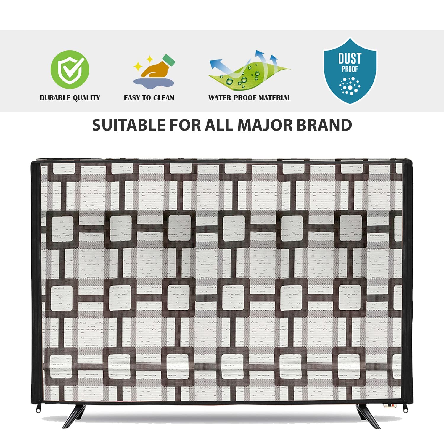 E-Retailer Transparent Zippered LCD/LED TV Protector Cover for 26 Inch TVs - Image 7