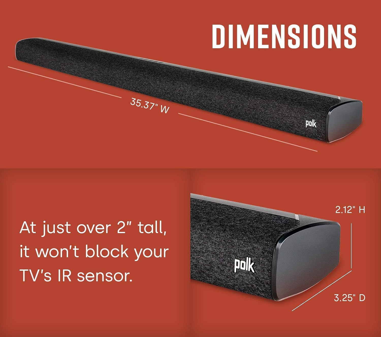Polk Signa-S3 Universal Soundbar and Wireless Subwoofer Two Year Extended Coverage - Image 7