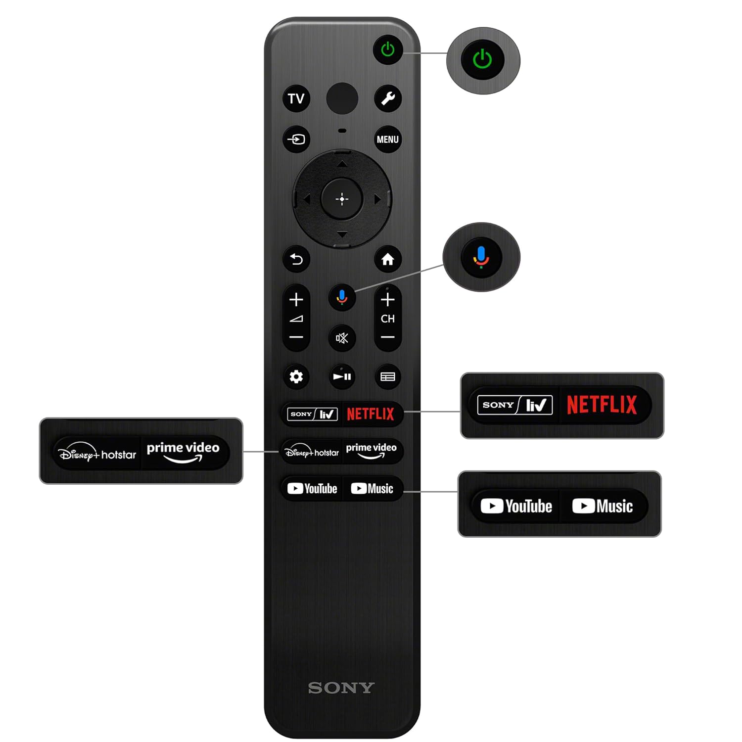 Sony BRAVIA 43 Inch 4K Ultra HD Smart LED Google TV K-43S20B Black New - Image 6