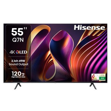 Hisense 55-inch QLED 4K Ultra HD Smart TV 55Q7N Dark Grey New Condition