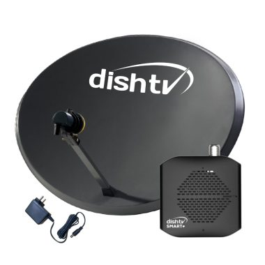 DishTV Smart+ HD Set-Top Box Dongle 3-Month Pack Watcho Max Free Antenna