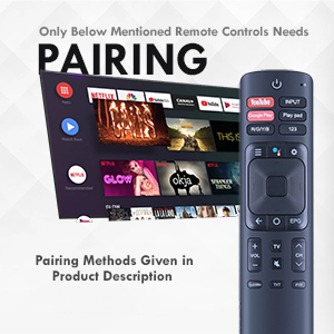 vu tv remote control original with voice command
