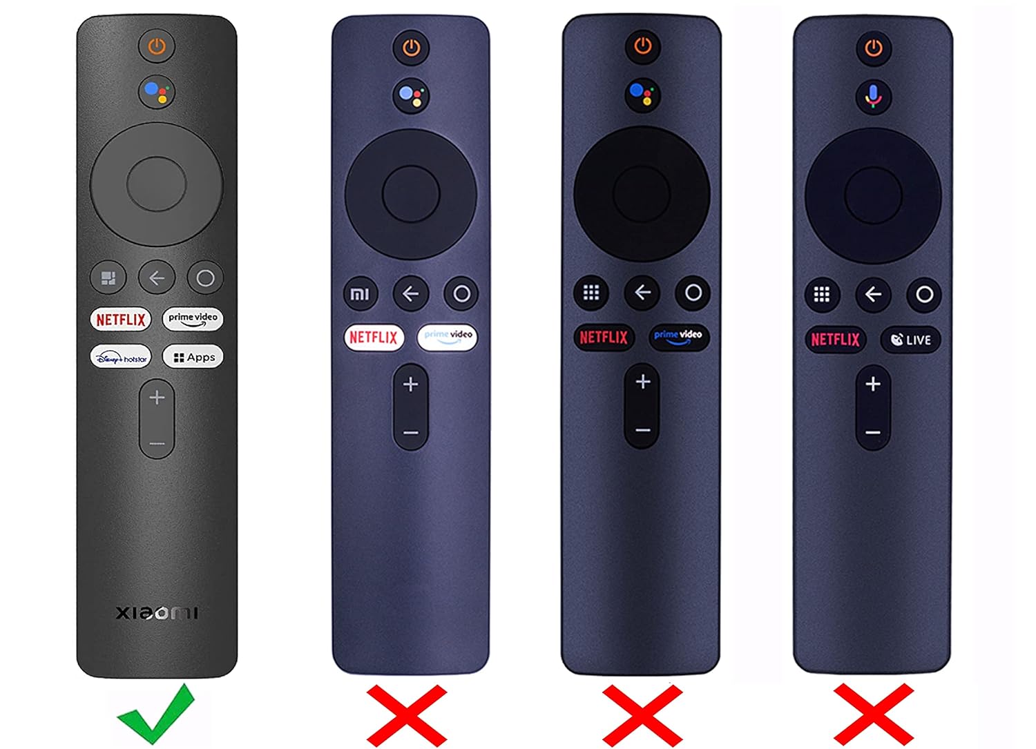 Glow in Dark Green Oboe Silicone TV Remote Cover for Redmi 43 inch Ultra and Xiaomi OLED 55 inch Remotes - Image 2