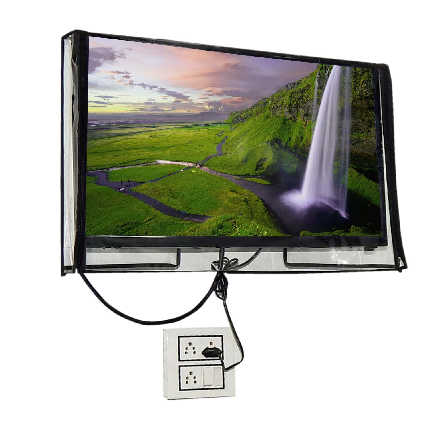 Great Fashion® 32 Inch Smart LED LCD TV Cover Clear Dustproof 2 Layer