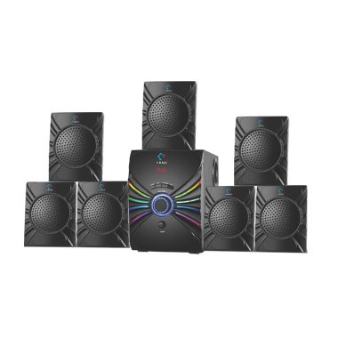 IKALL IK8888 7.1 Channel Black Wireless Bluetooth Multimedia Home Theatre Speaker with SD, USB, AUX, FM & Remote