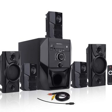 TRONICA Super King 40W Black 5.1 Bluetooth Home Theater System with Remote