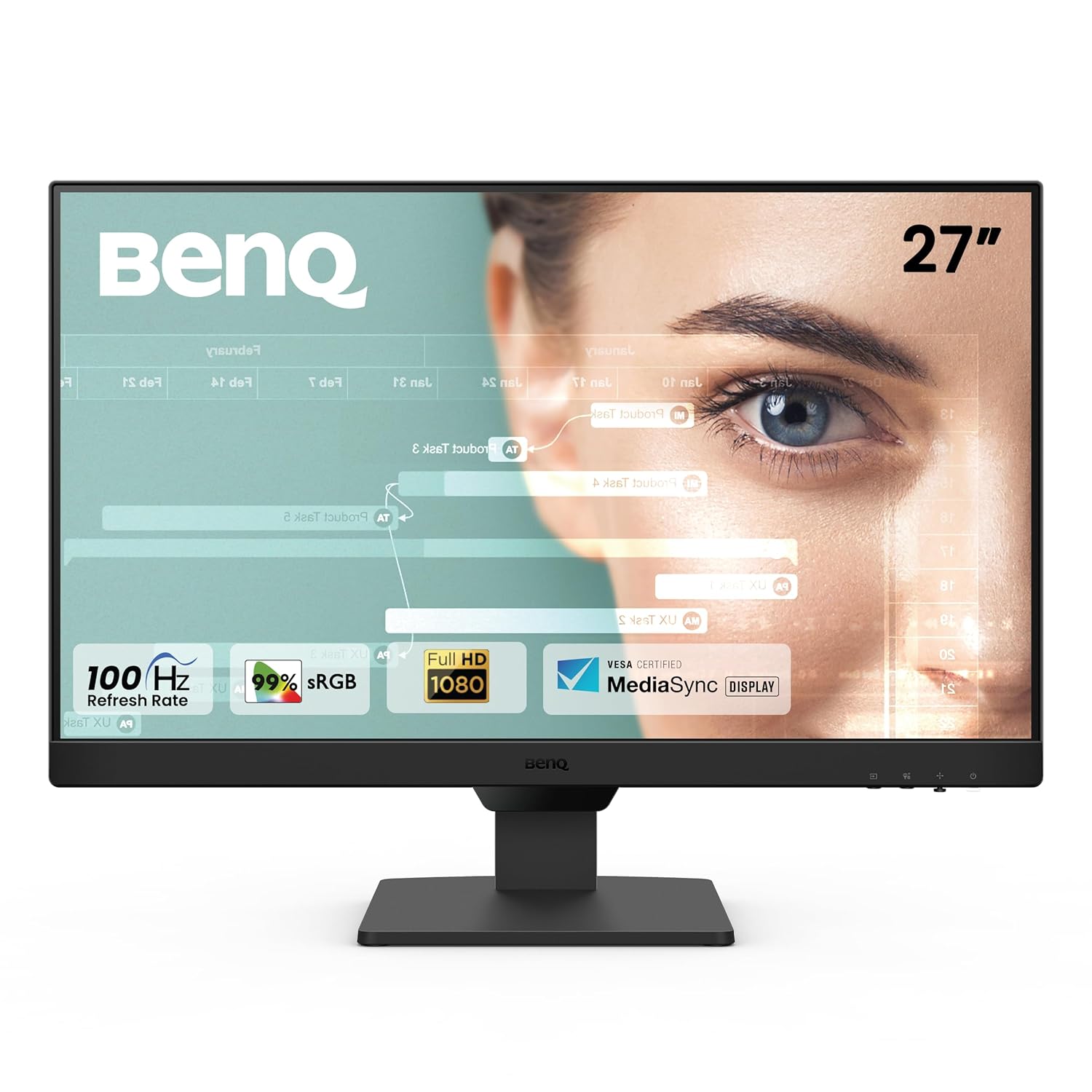 BenQ GW2790 27-inch FHD 1080P IPS Monitor 100Hz 99% sRGB Black