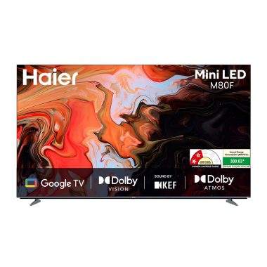Haier 55 Inch 4K Ultra HD Smart Mini LED Google TV M80F Series H55M80FUX 2025 Model New