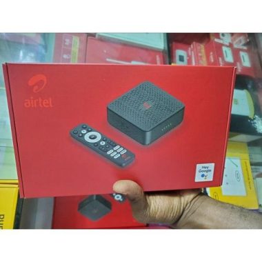 Airtél Android Smart Tv Box With Inbuilt Router And Unlimited Browsing For A Month