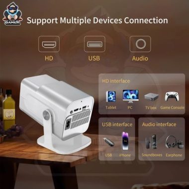 HCS 350 Max Gaming Projector (Smart TV + Android Stick) – HCS350