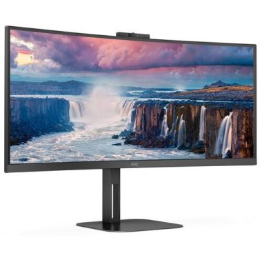 34″ 21:9 Wqhd 100hz Curved Va Wled Monitor – Built-in Speakers – Cu34v5cw