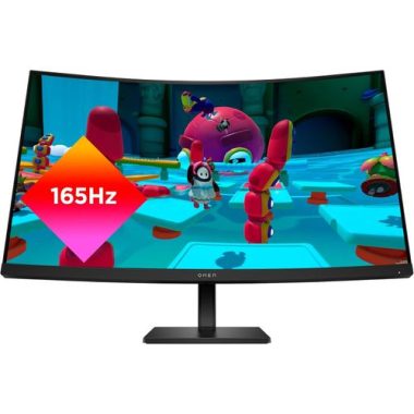 Omen 32c By Hp 31.5 Inch Qhd 165hz Curved Gaming Monitor – (2560 X 1440) 3000:1 1ms Gtg