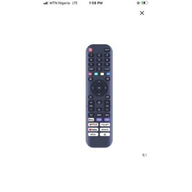 Smart Tv replacement Remote 4K UHD LED Smart TV