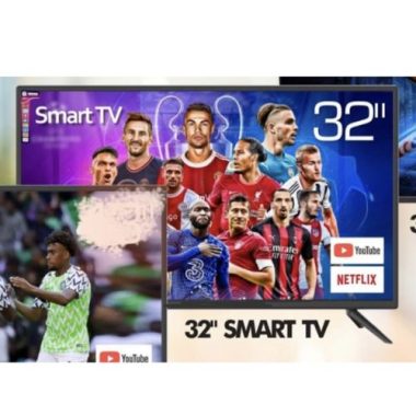 32” Smart Frameless TV+Netflix,Youtube APP Amani