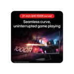 27” UltraGear™ QHD, 1ms (GtG) Curved Gaming Monitor 7