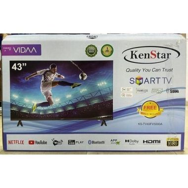 43inch Smart Bluetooth Fameless Tv +FREE WALL BRACKET