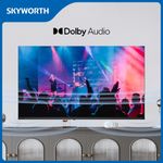 SKYWORTH 43” Frameless GOOGLE Smart FHD EYE CARE LED TV 43E5500G + 1 Year Warranty 3