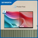 SKYWORTH 43” Frameless GOOGLE Smart FHD EYE CARE LED TV 43E5500G + 1 Year Warranty 6