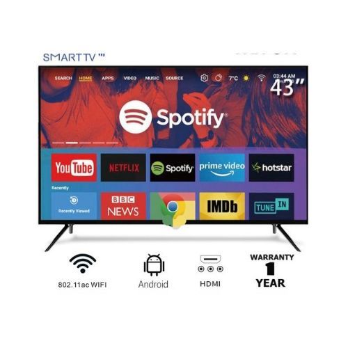 43″ INCHES SMART FULL HD LED TV + WALL HANGER