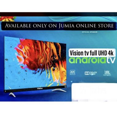 43” Smart Frameless Vision 4k Smart TV+Netflix,Youtube APP@free Gift Inside