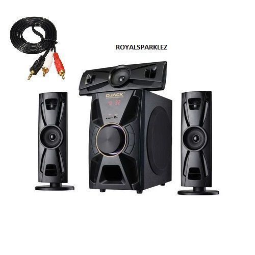 3.1ch Bluetooth Home Theatre DJ-403 + FREE AUX CABLE