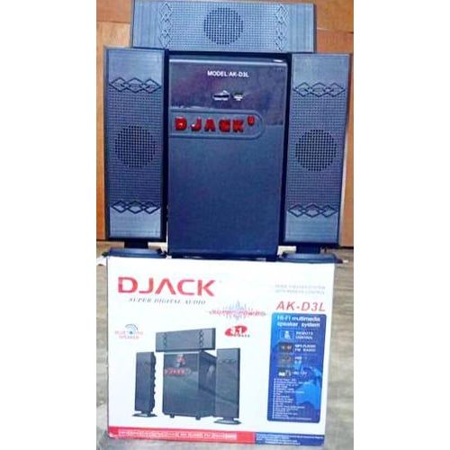 Super Powerful Bluetooth Home Theatre System (D3L) – Black