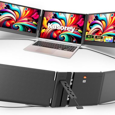 14 Inch 2025 Upgraded Portable Laptop Screen Extender 1080P FHD IPS Plug & Play