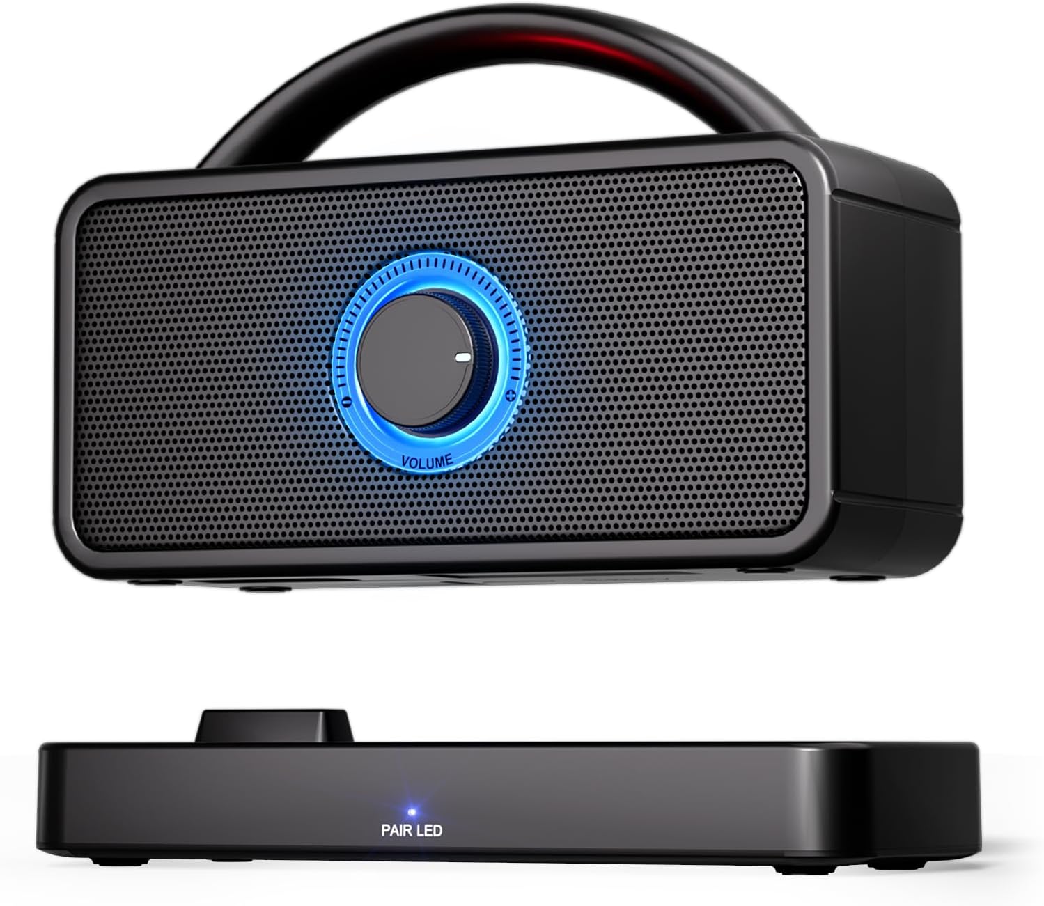 30-Hour Playtime 5.8GHz Wireless TV Speaker for Seniors 50ft Range with HDMI, Optical, AUX, USB, Coaxial Ports