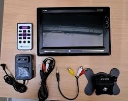 Skyline Shopper 9.5 Inch LED TV with USB for Car and Home Use, Plays Movies from USB, DVD, SD Card, AV/in, CCTV. - Image 6