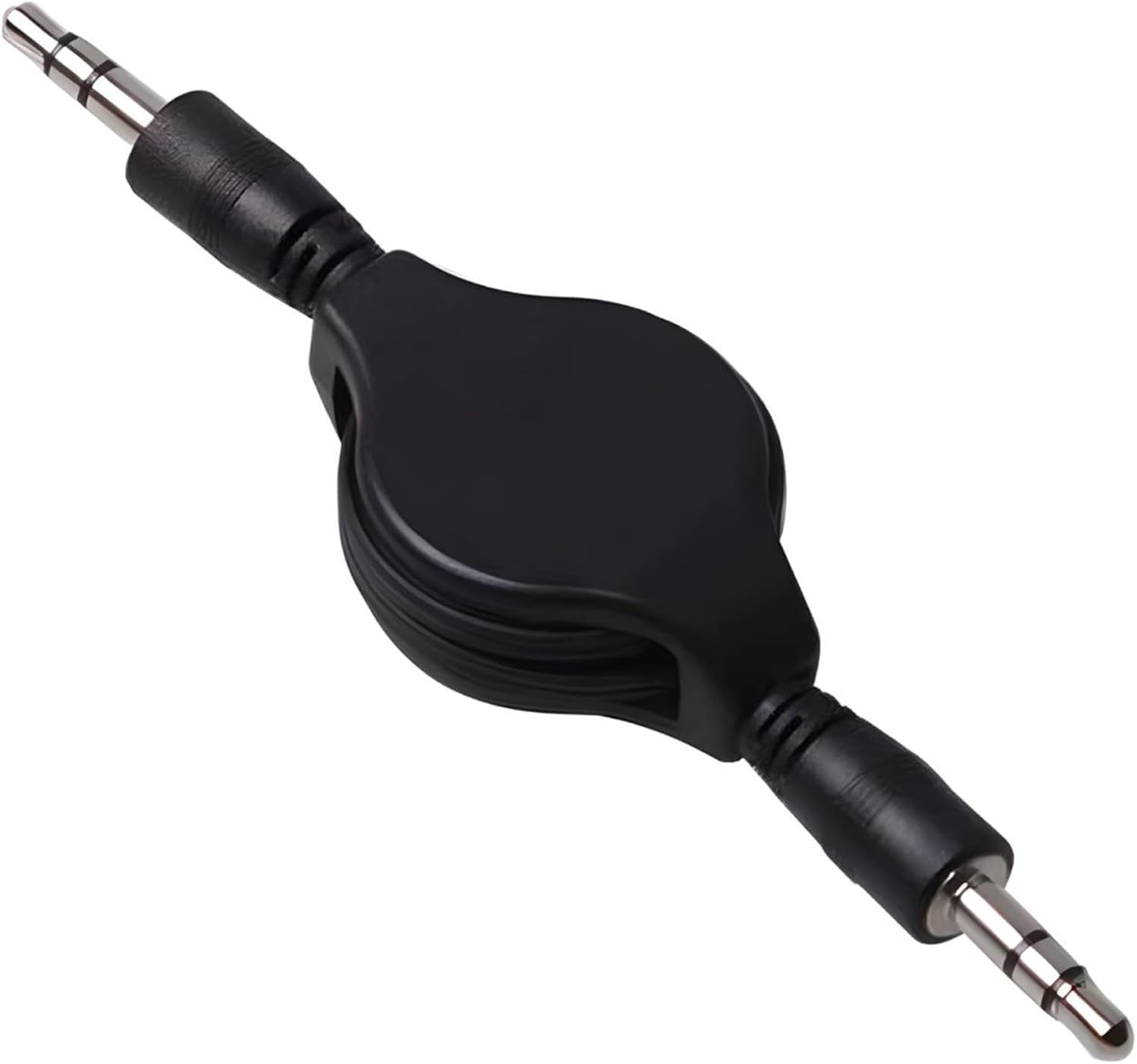 3.5mm Auxiliary Audio Cable Cord for iPod iPhone Zune Car Stereo MP3 Black 6ft