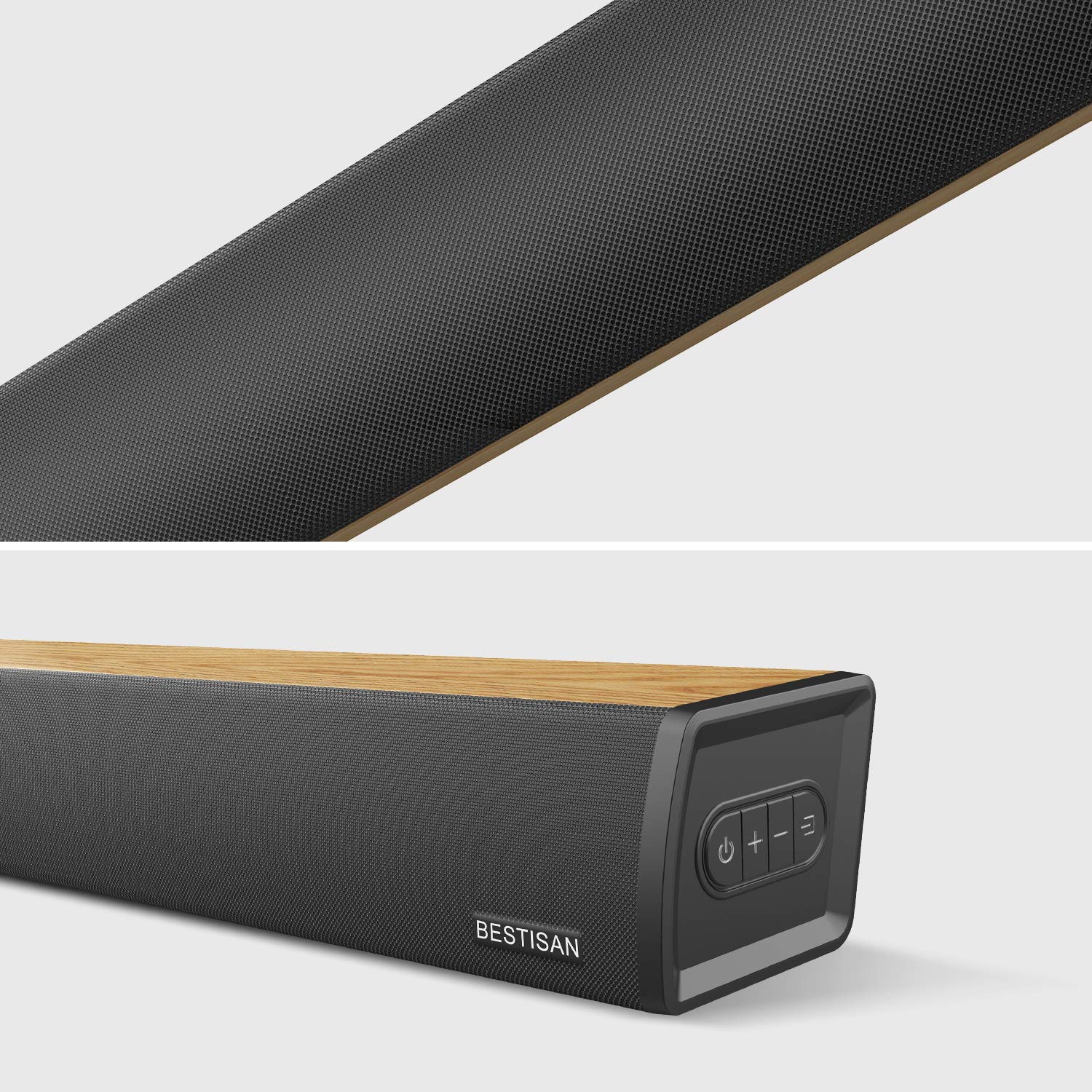 3nh 38-Inch 80W Wired Bluetooth Sound Bar Home Theater Speaker System Dual Connection - Image 3