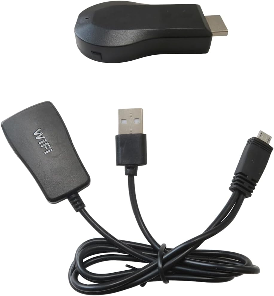 4K WiFi Anycast Miracast Airplay Wireless HDMI Dongle Adapter for Clear Image Video Projection