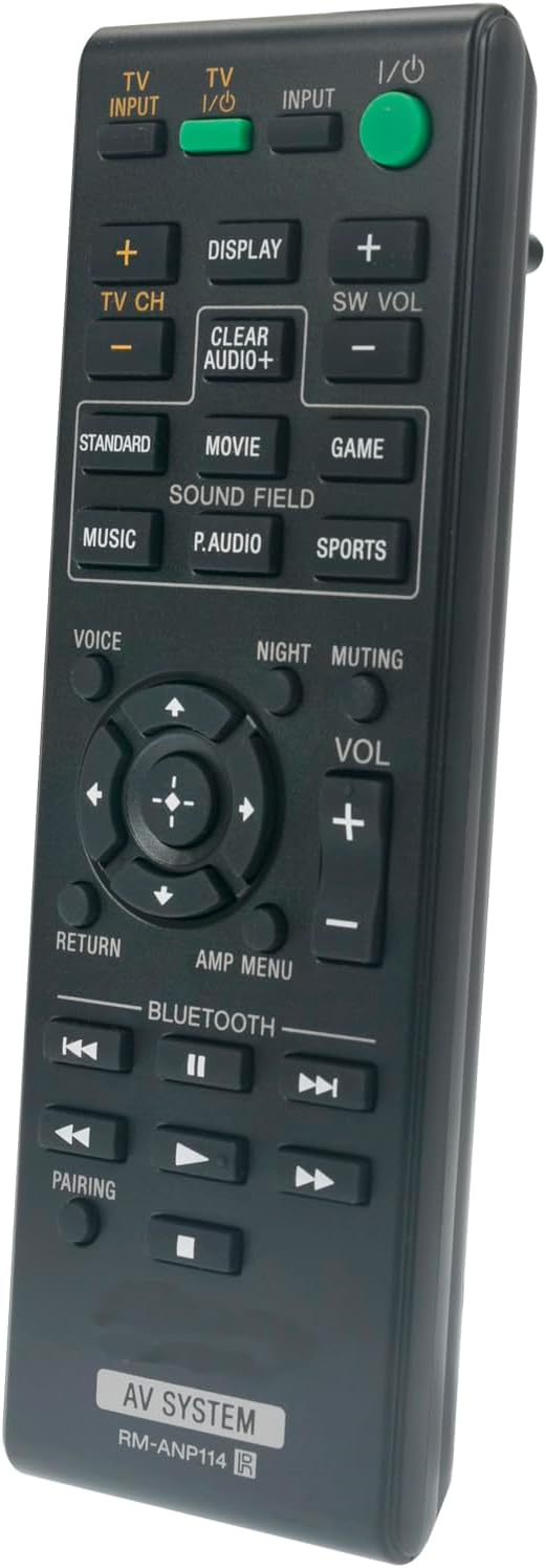 ALLIMITY RM-ANP114 Replacement Remote for Sony SA-WCT770 HT-CT770 SA-CT370 Sound Bar Subwoofer - Image 4