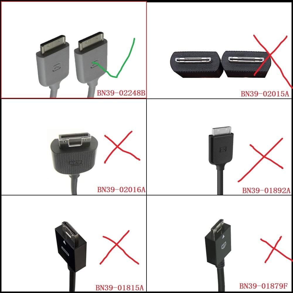 HCDZ Replacement One Connect Cable for Samsung 4K Ultra HD Smart LED HDTVs - Image 2