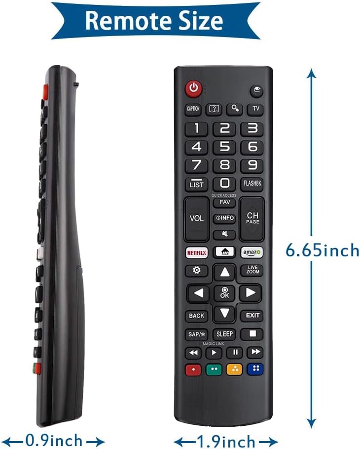 LG Smart TV Universal Remote Control Replacement for All Models LED LCD OLED 3D 4K HDTV Shortcut Buttons Updated Version - Image 5