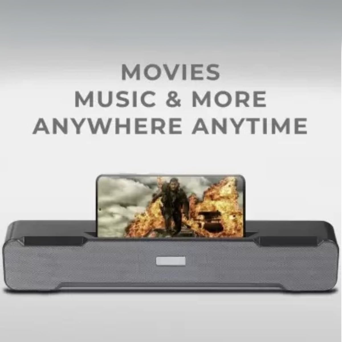GADGETSWEAR Portable Bluetooth Soundbar 15W Stereo Audio USB AUX Wireless Home Theater Speaker for TV PC Smartphones - Image 4