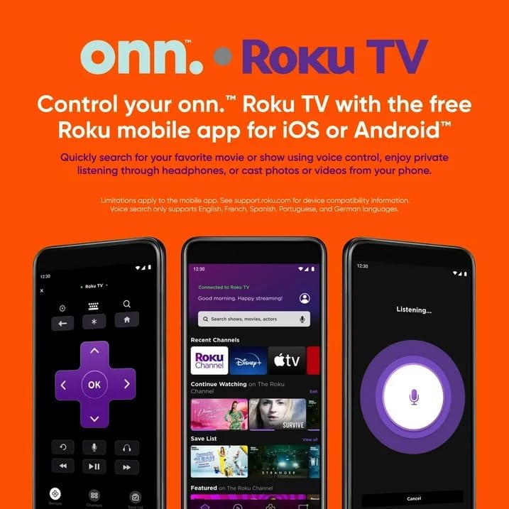 ONN 32-Inch HD Smart LED TV - Renewed, Netflix, Disney+, YouTube, Apple TV, Alexa - Image 6