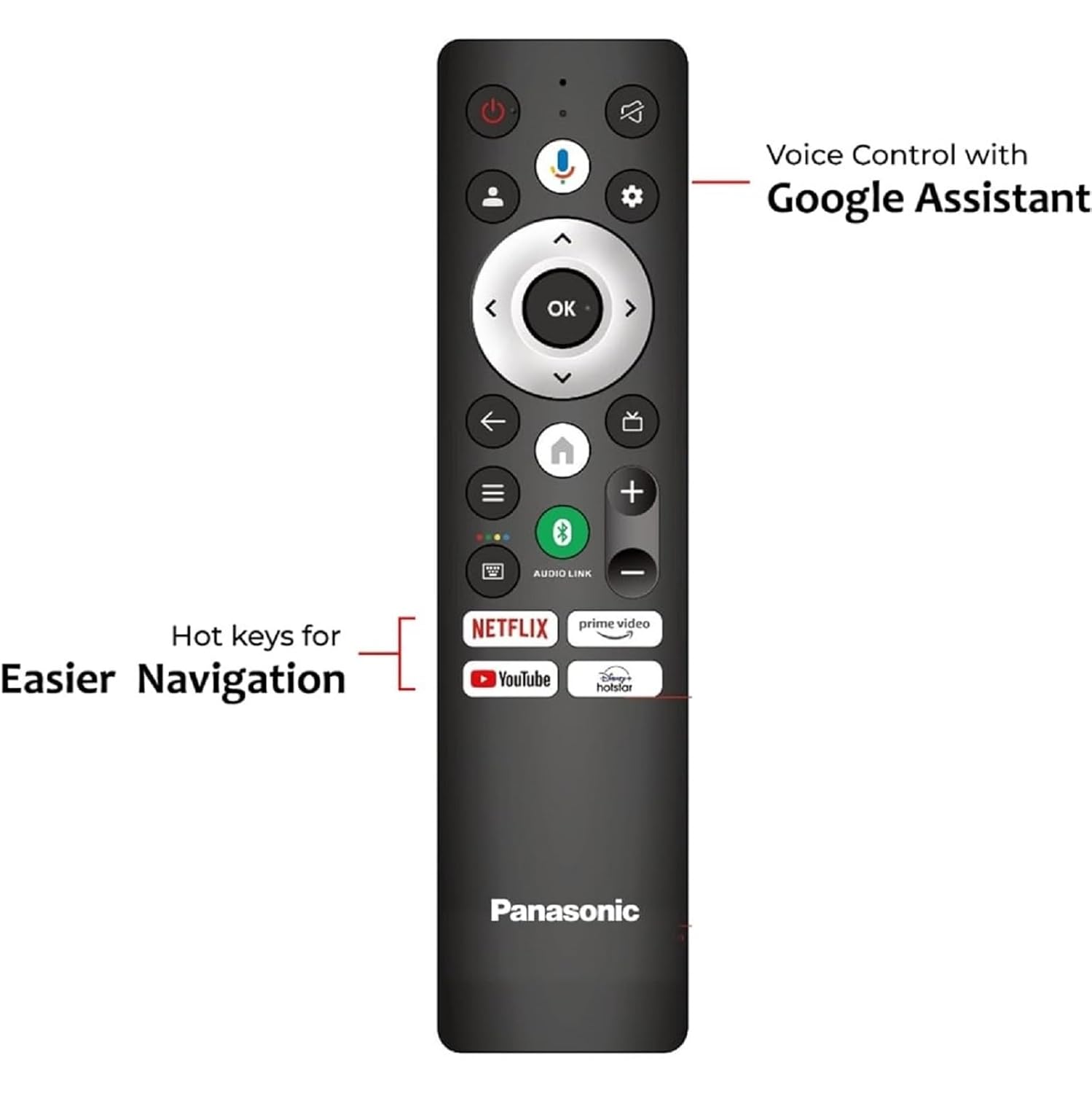 Panasonic 32 Inch HD Ready Smart Google LED TV Black TH32MS660DX - Image 6