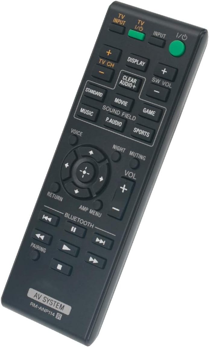 RM-ANP114 Replacement Remote Control for Sony HT-CT770 HT-CT370 Soundbars - Image 3