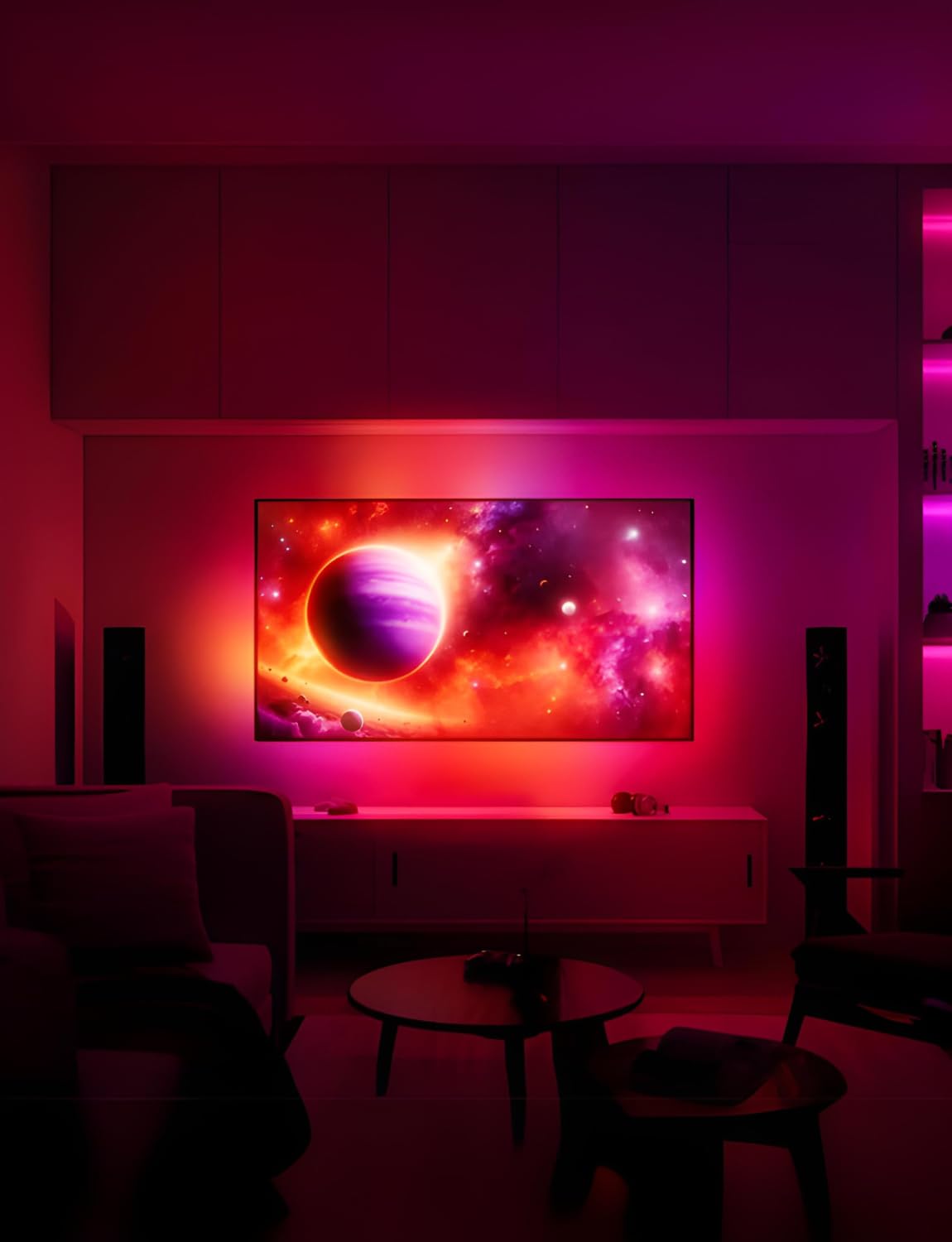 APEX HD HDMI Sync TV LED Backlight, Multicolor, Up to 90 Inch Screens - Image 3