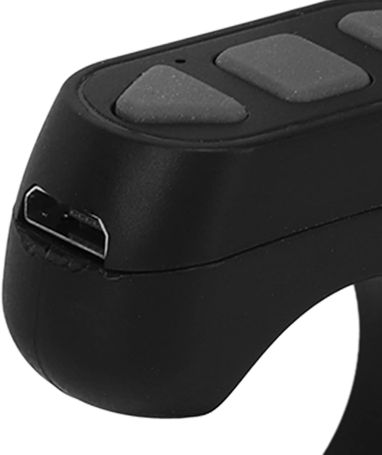 Black Bluetooth Remote Control Ring Page Turner for iOS Android Phones - Image 8