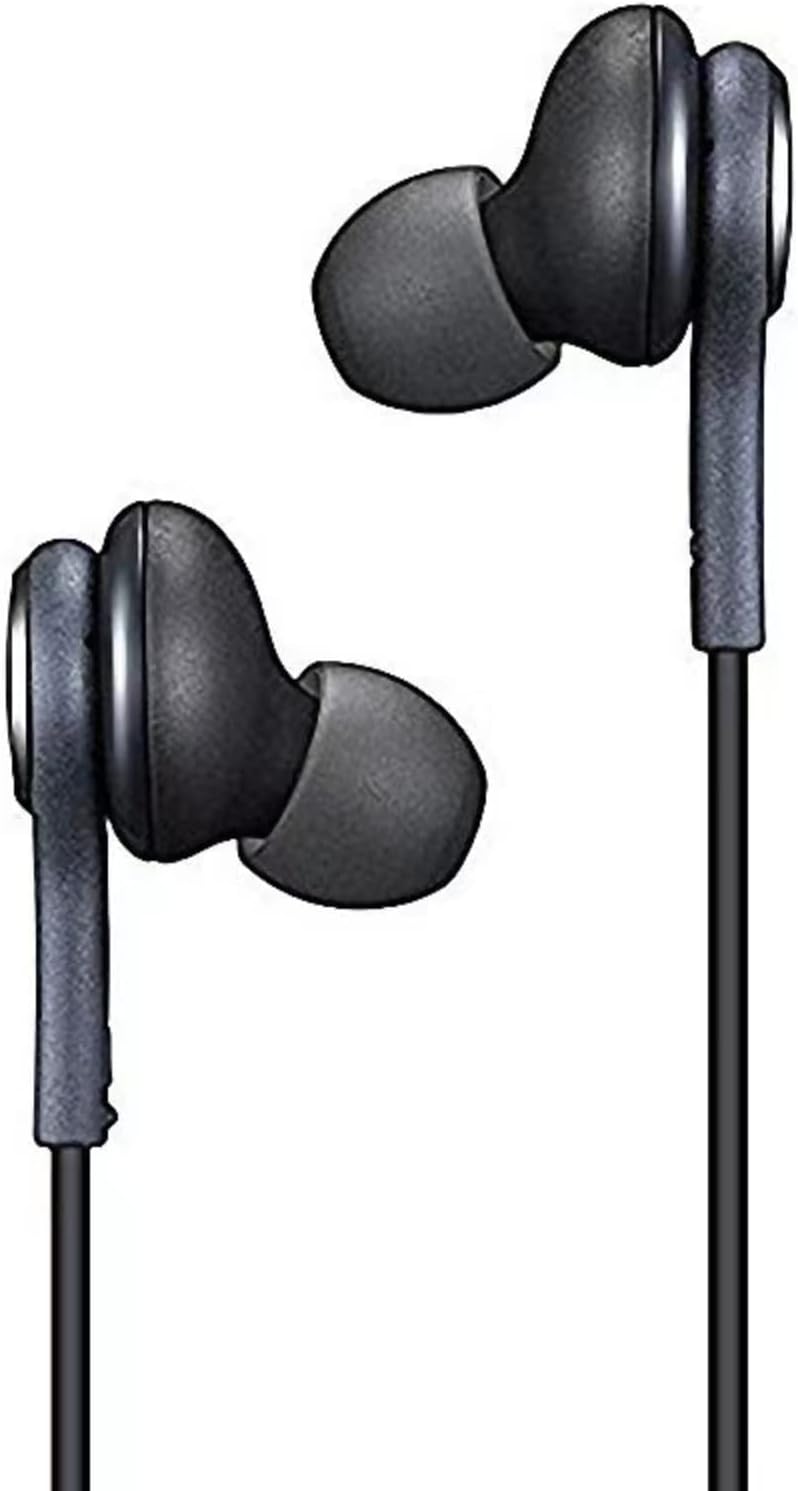 New 2025 Black 3.5mm Jack Stereo Earbuds with Mic for Samsung Galaxy S Series & Note 9 - Image 3