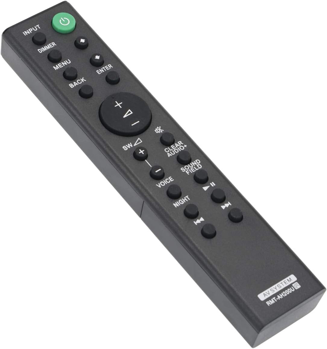 Sony Sound Bar Remote Control RMT-AH200U for HT-CT390 HT-RT3 SA-CT390 SA-WCT390 - Image 2