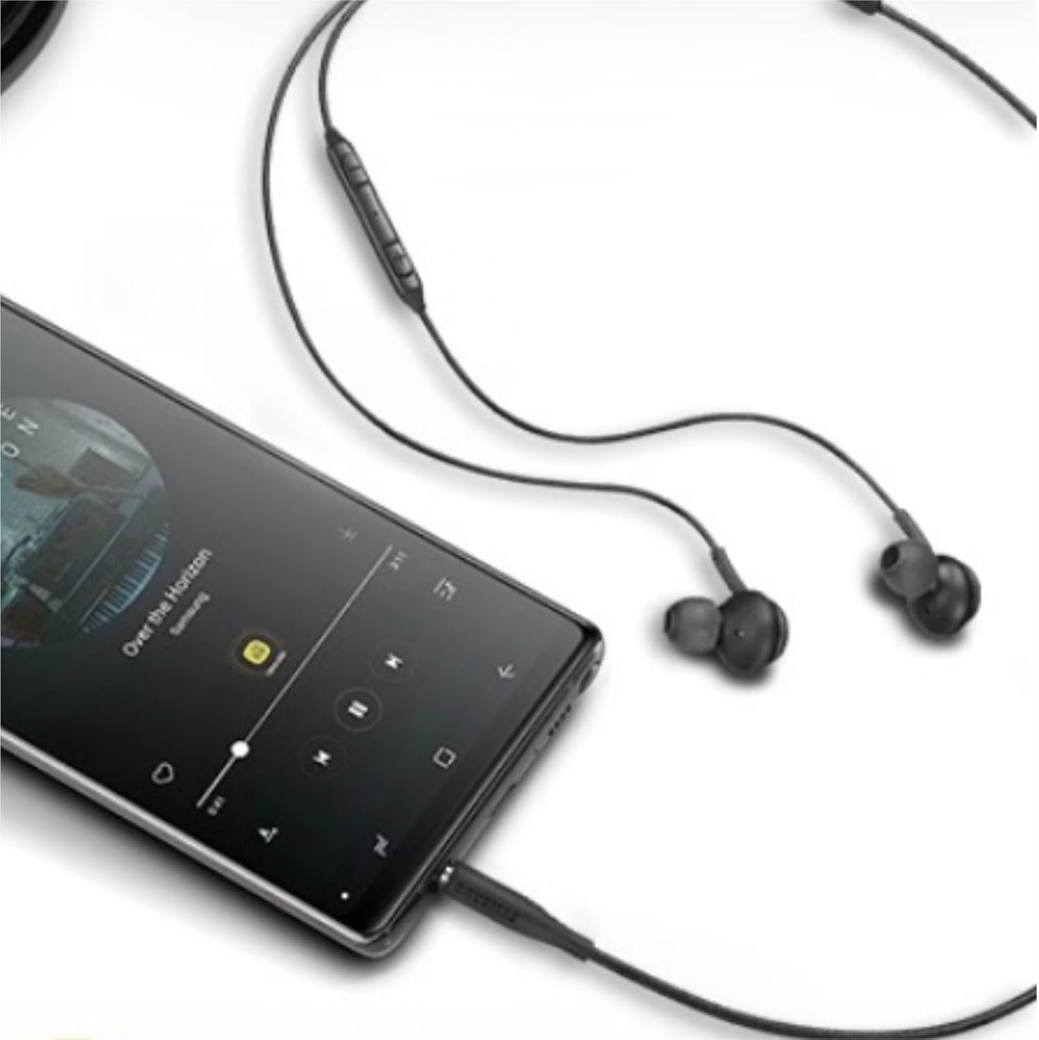 New 2025 Black 3.5mm Jack Stereo Earbuds with Mic for Samsung Galaxy S Series & Note 9 - Image 5